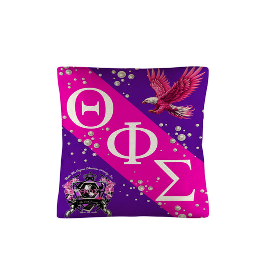 Theta Pride Linen Pillow