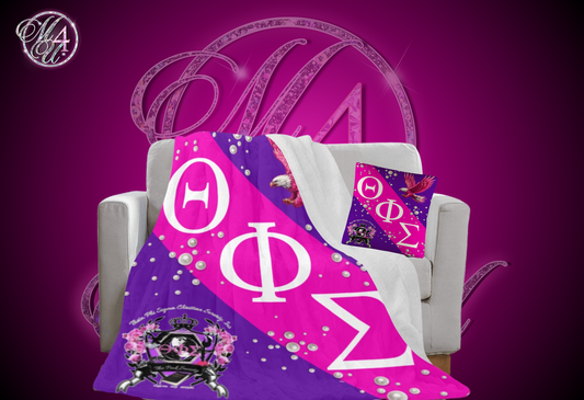 Pearls Blanket/Pillow Set