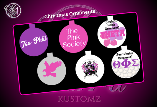 Theta Christmas Ornaments