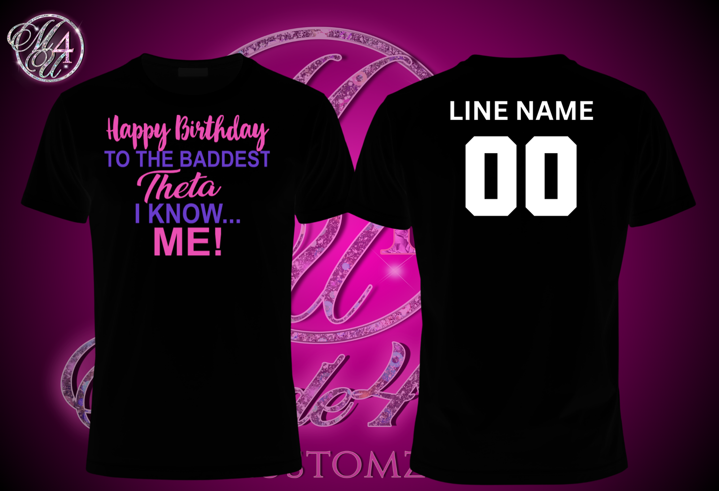 Theta Birthday T-Shirt