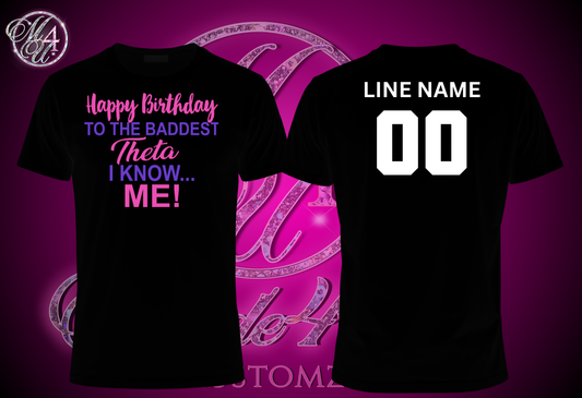 Theta Birthday T-Shirt