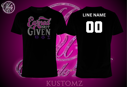 Earned Not Given T-shirt