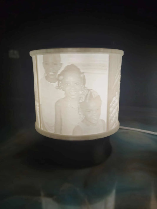 Custom-Made Memorial Lamp