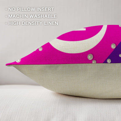 Theta Pride Linen Pillow