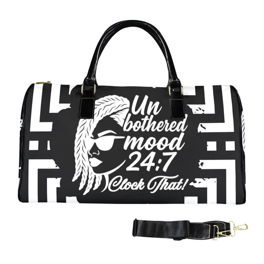 Clock That Mood Travel Bags (Blk)